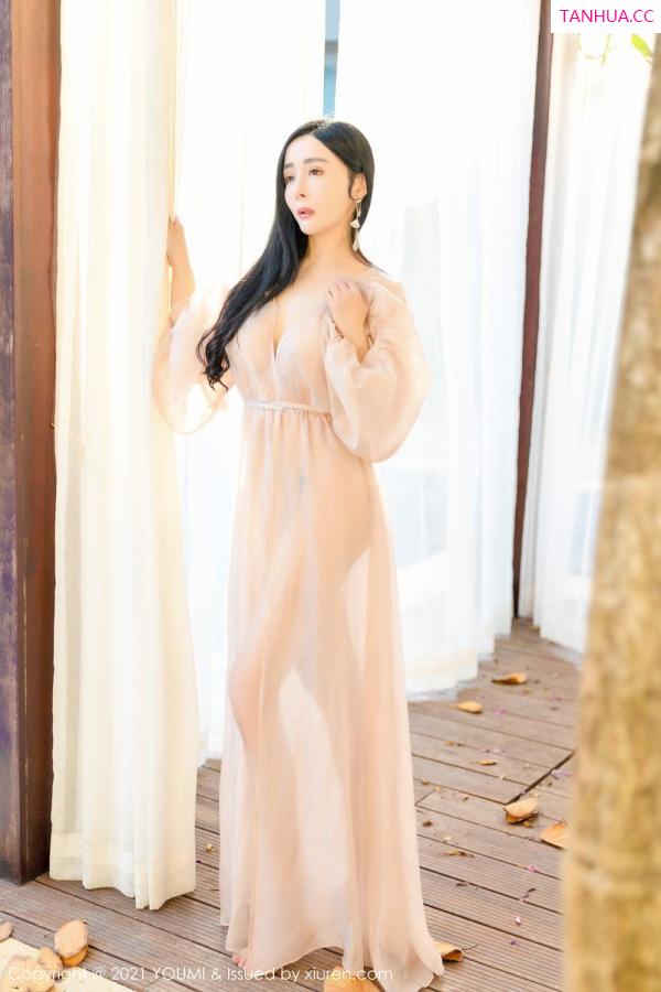 允薾  [YOUMI]高清写真图 2021.04.19 VOL.631 允薾第24张图片